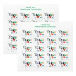 2024 US Thank You, Healthcare Community First Class Forever Stamps