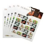 2024 US First-Class Forever Horses Stamps