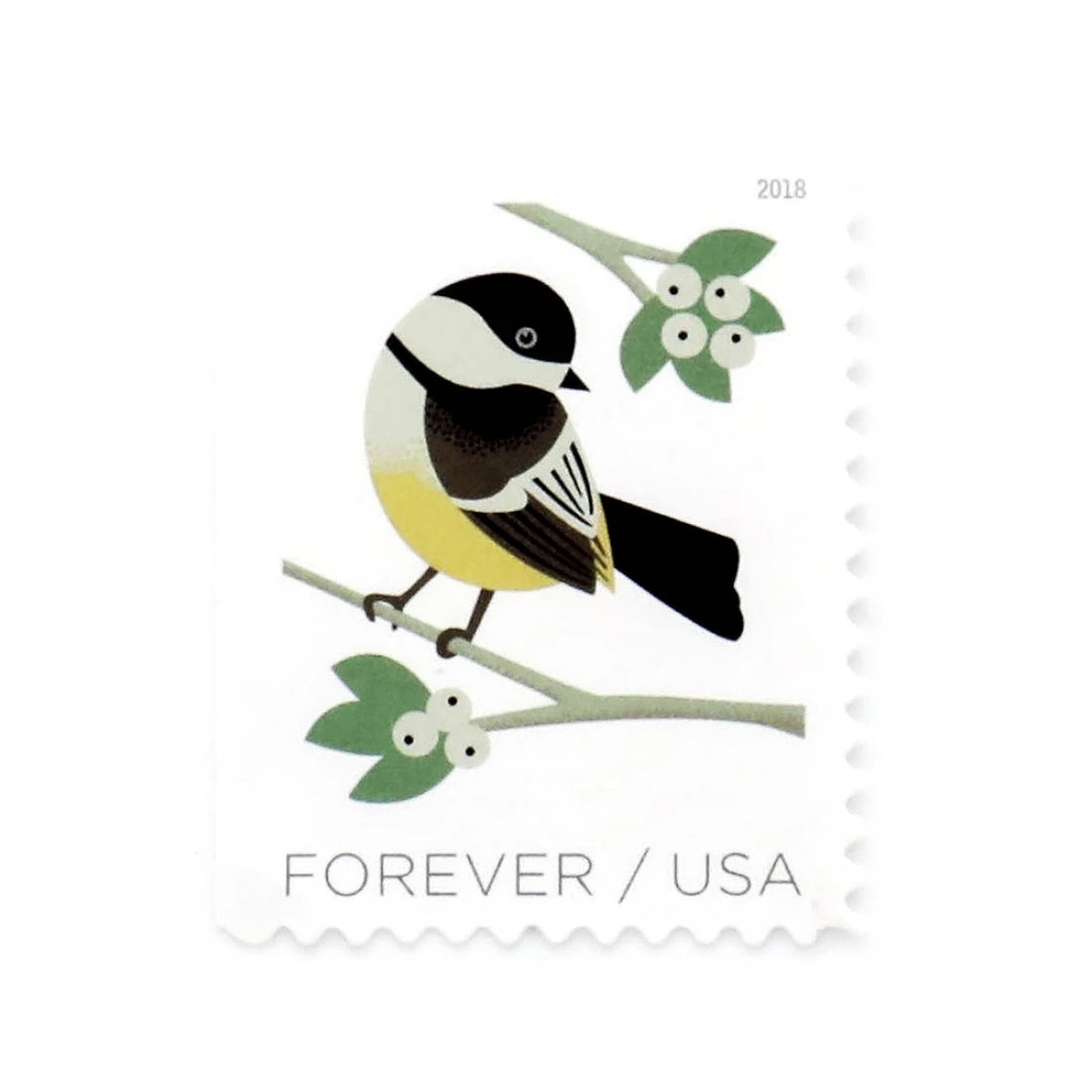 product_image_1768792140 2018 US First-Class Forever Stamp - Birds in Winter