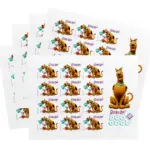2018 US First-Class Scooby-Doo Forever Stamps Panes