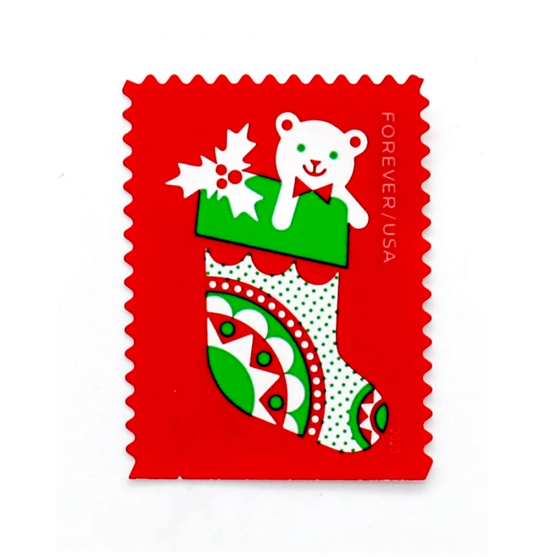 2020 US Christmas Holiday Delights Forever Postage Stamps usa christmas stamps