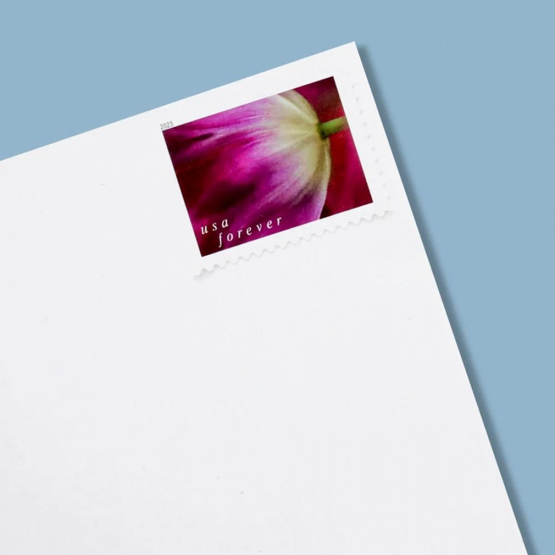postage stamp love wedding invitation envelope with romantic stamps