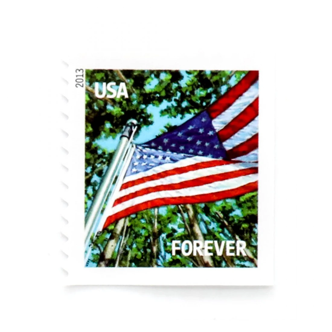 2013 First-Class Forever Stamp A Flag for All Seasons Summer 46 cent stamp