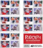 Forever Stamps 2014 Rudolph the Red-Nosed Reindeer – Holiday Celebration, First-Class Postage
