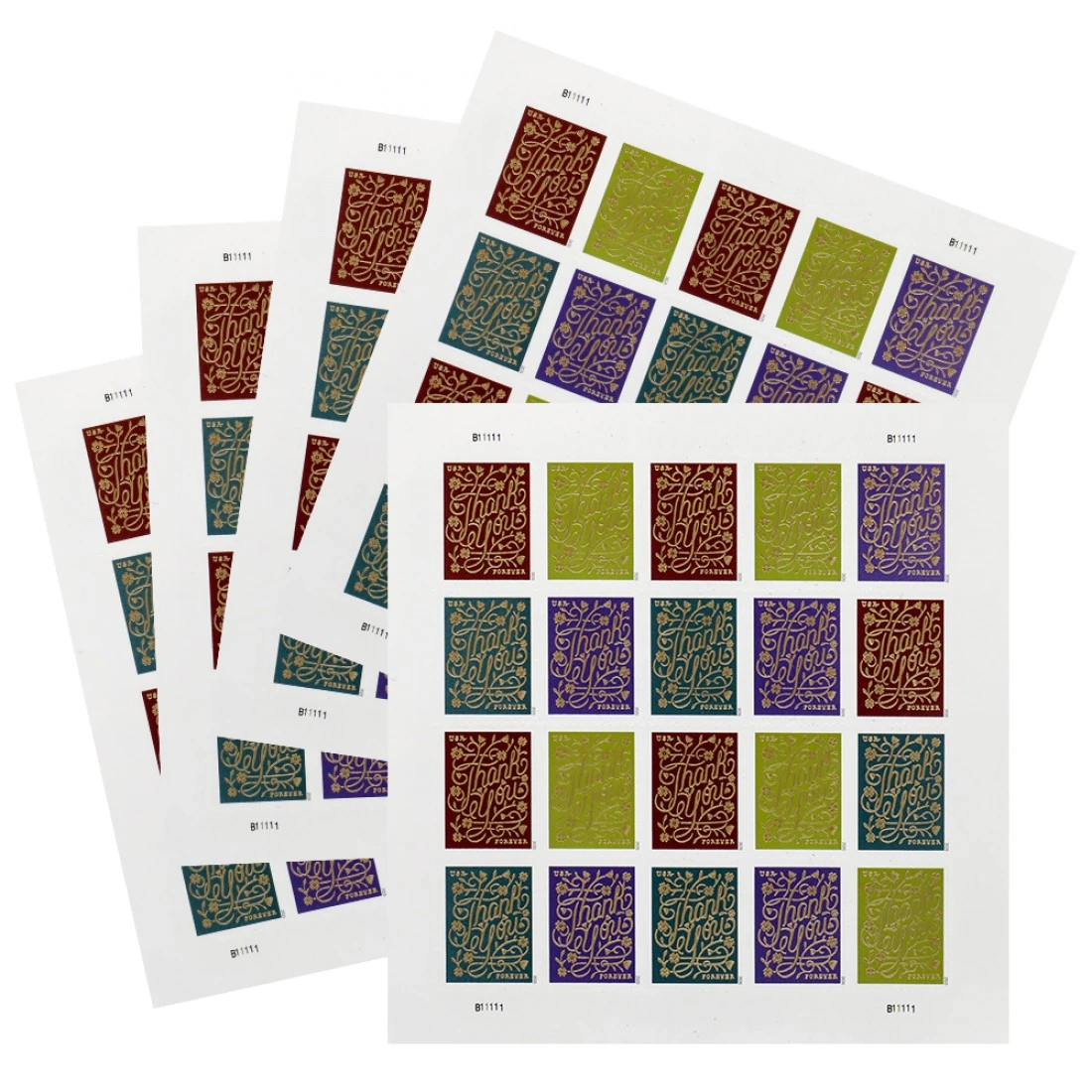 forever stamp love collection displayed on vintage writing desk with natural lighting