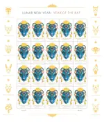 Forever Stamps 2020 Lunar New Year – Year of the Rat, First-Class Postage