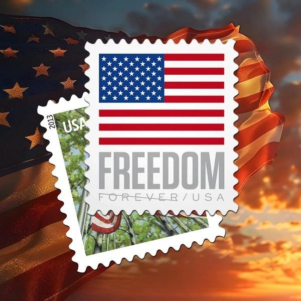 patriotic stamp