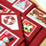10 Christmas Postage Rocking Horse Stamps Unused for Mailing