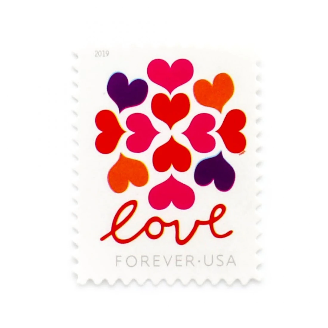 2020 love stamp alternative 2019 heart blossom design