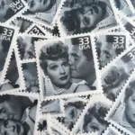 10 Vintage I Love Lucy Postage Stamps Unused Postage for Mailing