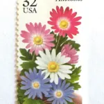 10 Wedding Flower Forever Stamps Unused Botanical Postage Stamps For Mailing