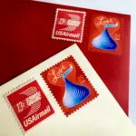 10 Hershey's Chocolate Kisses Stamps Unused Postage Stamps for Mailing