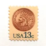 10 Mount Vernon Stamps George Washington Home Vintage Postage for Mailing