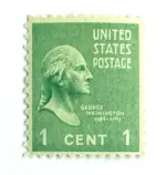 10 Mount Vernon Stamps George Washington Home Vintage Postage for Mailing