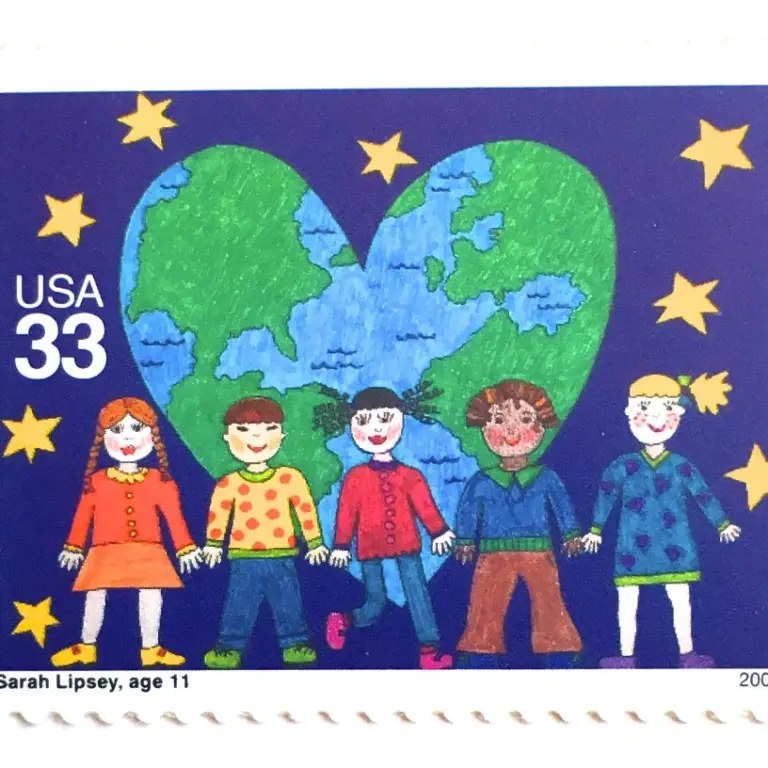 10 Earth Love Stamps Earth Day Postage Stamps for Mailing