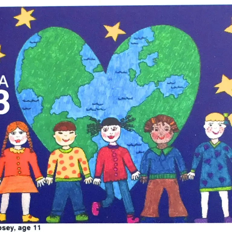 10 Earth Love Stamps Earth Day Postage Stamps for Mailing