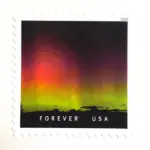 10 Burgundy Dahlia Forever Stamps Unused Flower Postage Stamps For Mailing