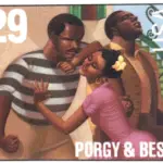10 Porgy & Bess Stamps Black Broadway Musical Unused Postage Stamps for Mailing