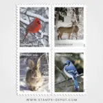 Winter Scenes Stamps