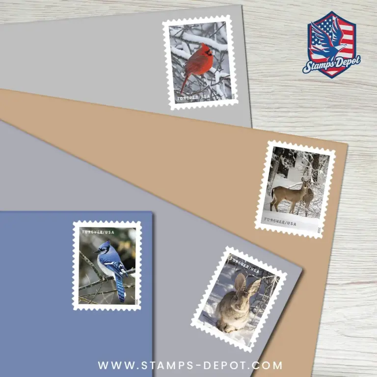 Winter Scenes Stamps