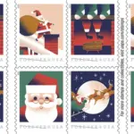 A Visit from St. Nick Stamps