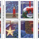 Holiday Windows Stamps