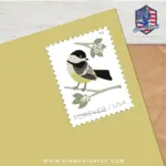 Birds in Winter Stamps