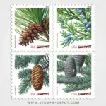 Holiday Evergreens Stamps