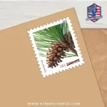 Holiday Evergreens Stamps