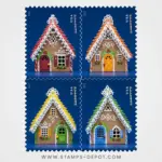 Gingerbread Houses Stamps