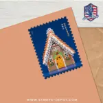 Gingerbread Houses Stamps