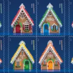 Gingerbread Houses Stamps