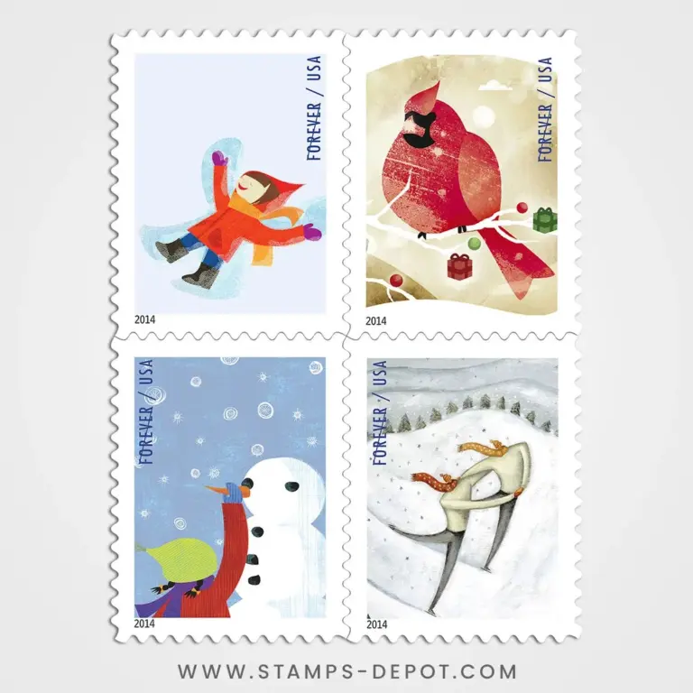 Winter Fun Stamps