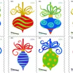 Holiday Baubles Stamps