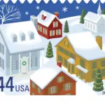 Santa and Sleigh Stamps