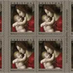 Madonna and Child by Bachiacca Stamps