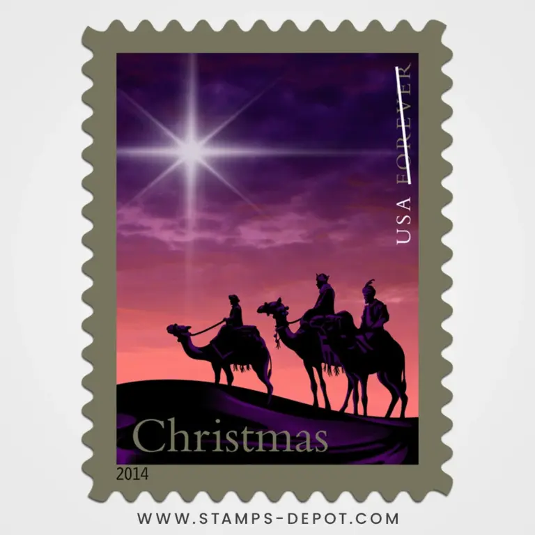 Christmas Magi Stamps