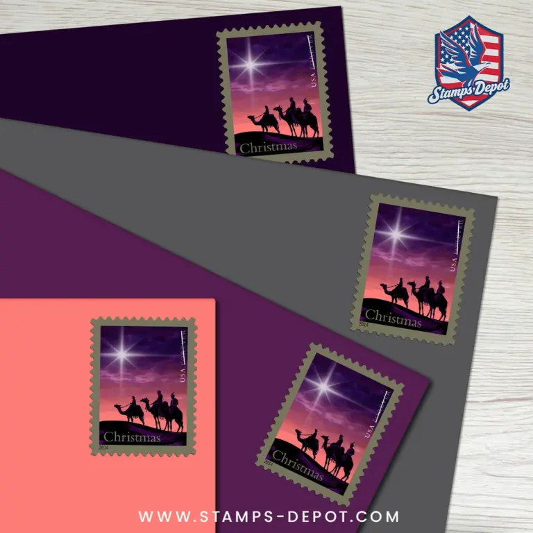 Christmas Magi Stamps
