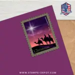 Christmas Magi Stamps