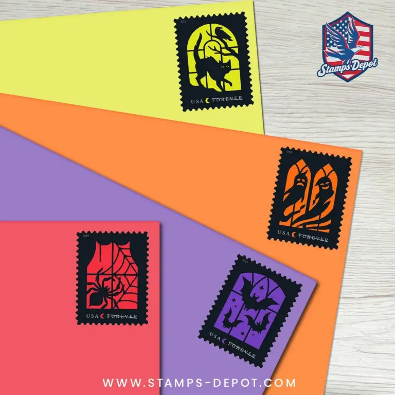 Spooky Silhouettes Stamps