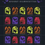 Spooky Silhouettes Stamps
