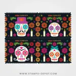 Day of the Dead Stamps
