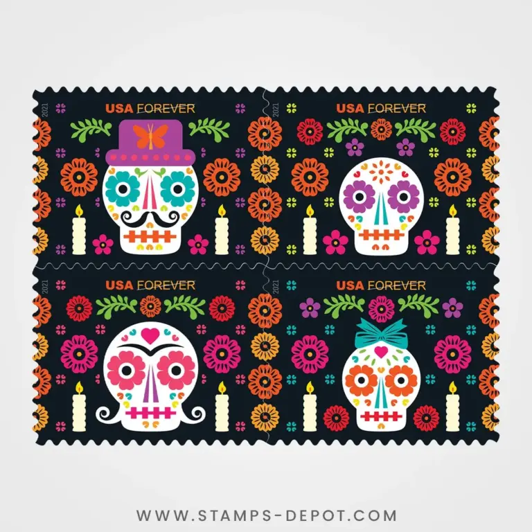Day of the Dead Stamps