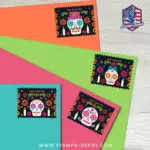 Day of the Dead Stamps