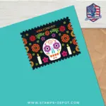 Day of the Dead Stamps